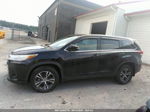 2019 Toyota Highlander Le Черный vin: 5TDBZRFH4KS718599