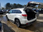 2019 Toyota Highlander Le White vin: 5TDBZRFH5KS921095