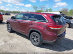 2019 Toyota Highlander Le Maroon vin: 5TDBZRFH7KS963106