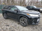 2019 Toyota Highlander Le Черный vin: 5TDBZRFH9KS930706