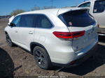 2019 Toyota Highlander Le White vin: 5TDBZRFH9KS943777