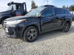 2019 Toyota Highlander Le Черный vin: 5TDBZRFH9KS980960