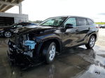 2021 Toyota Highlander L Black vin: 5TDCZRAH1MS065101