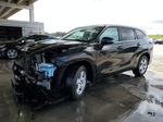 2021 Toyota Highlander L Черный vin: 5TDCZRAH1MS065101