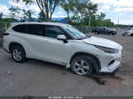 2021 Toyota Highlander L White vin: 5TDCZRAH2MS069965