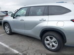 2021 Toyota Highlander L Серебряный vin: 5TDCZRAH2MS524720