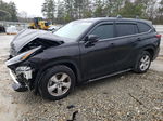 2021 Toyota Highlander L Black vin: 5TDCZRAH7MS086700