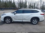 2021 Toyota Highlander L White vin: 5TDCZRAH9MS064553