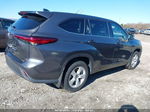 2021 Toyota Highlander L Gray vin: 5TDCZRBH2MS070001