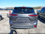 2021 Toyota Highlander L Серый vin: 5TDCZRBH2MS070001