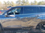 2021 Toyota Highlander L Gray vin: 5TDCZRBH2MS070001