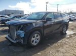 2021 Toyota Highlander L Black vin: 5TDCZRBH2MS124932