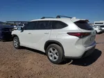 2021 Toyota Highlander L White vin: 5TDCZRBH8MS541648