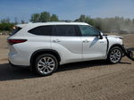 2021 Toyota Highlander Hybrid Limited White vin: 5TDDBRCH3MS051898