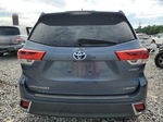 2019 Toyota Highlander Hybrid Limited Синий vin: 5TDDGRFH5KS070527