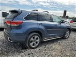 2019 Toyota Highlander Hybrid Limited Blue vin: 5TDDGRFH5KS070527