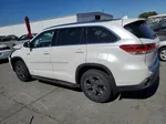 2019 Toyota Highlander Hybrid Limited Белый vin: 5TDDGRFH6KS058645