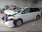 2014 Toyota Sienna Limited 7 Passenger White vin: 5TDDK3DC1ES083038