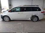 2014 Toyota Sienna Limited 7 Passenger White vin: 5TDDK3DC1ES083038