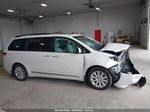 2014 Toyota Sienna Limited 7 Passenger White vin: 5TDDK3DC1ES083038