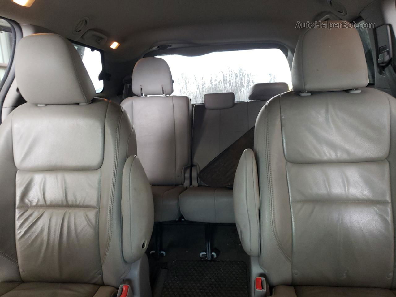 2015 Toyota Sienna Xle Белый vin: 5TDDK3DC1FS118758