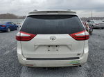 2015 Toyota Sienna Xle White vin: 5TDDK3DC3FS097637