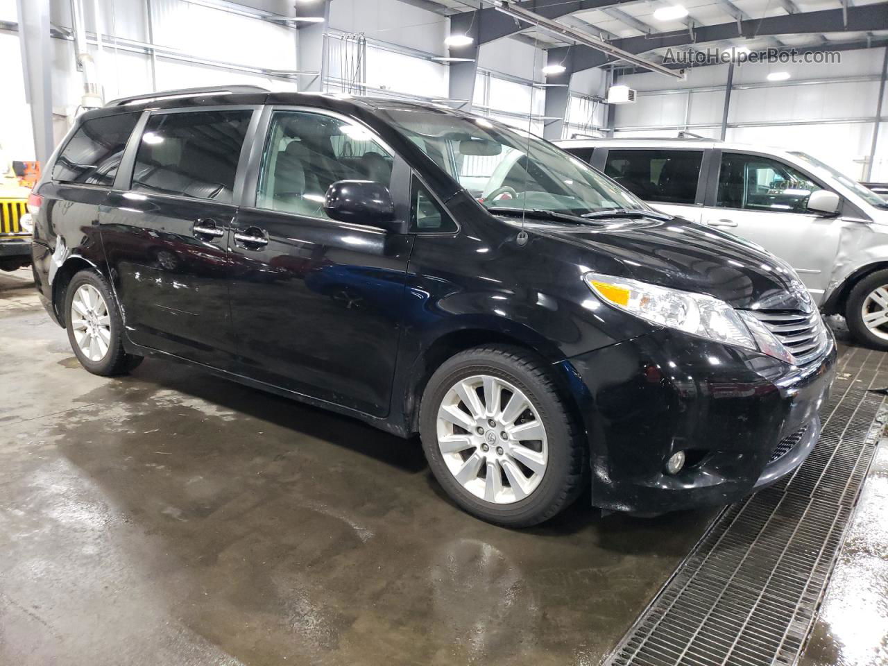 2014 Toyota Sienna Xle Black vin: 5TDDK3DC4ES079484