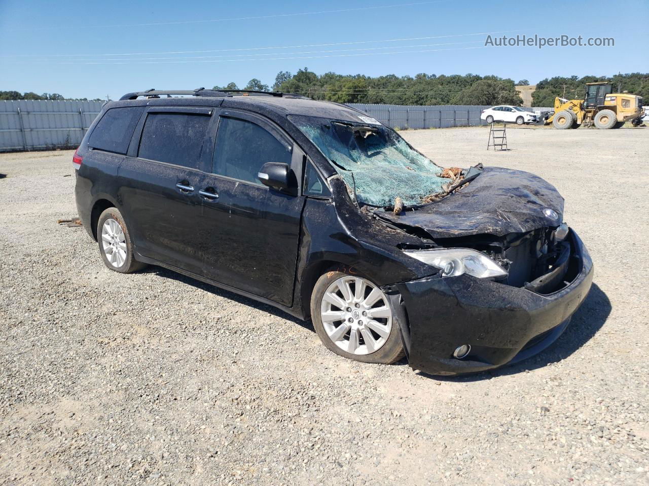 2014 Toyota Sienna Xle Black vin: 5TDDK3DC5ES091367