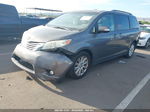 2014 Toyota Sienna Limited 7 Passenger Gray vin: 5TDDK3DC6ES076330