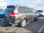 2014 Toyota Sienna Limited 7 Passenger Gray vin: 5TDDK3DC6ES076330