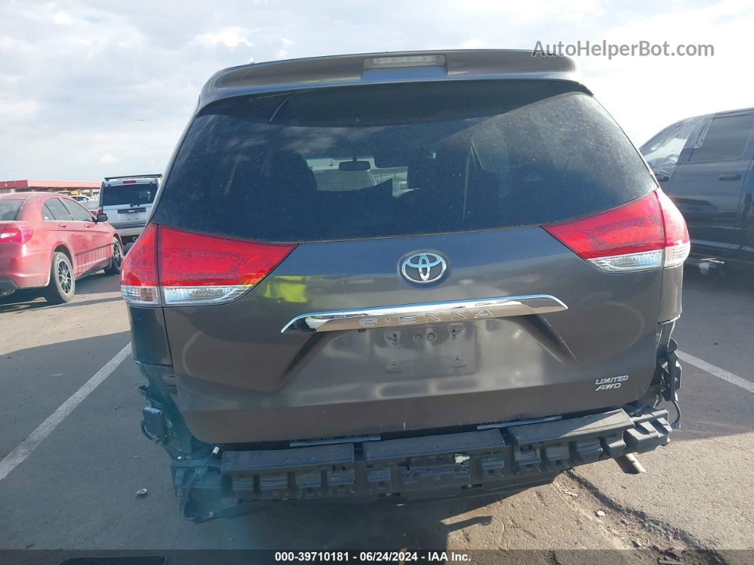 2014 Toyota Sienna Limited 7 Passenger Gray vin: 5TDDK3DC6ES076330