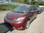 2015 Toyota Sienna Xle Red vin: 5TDDK3DC6FS094814