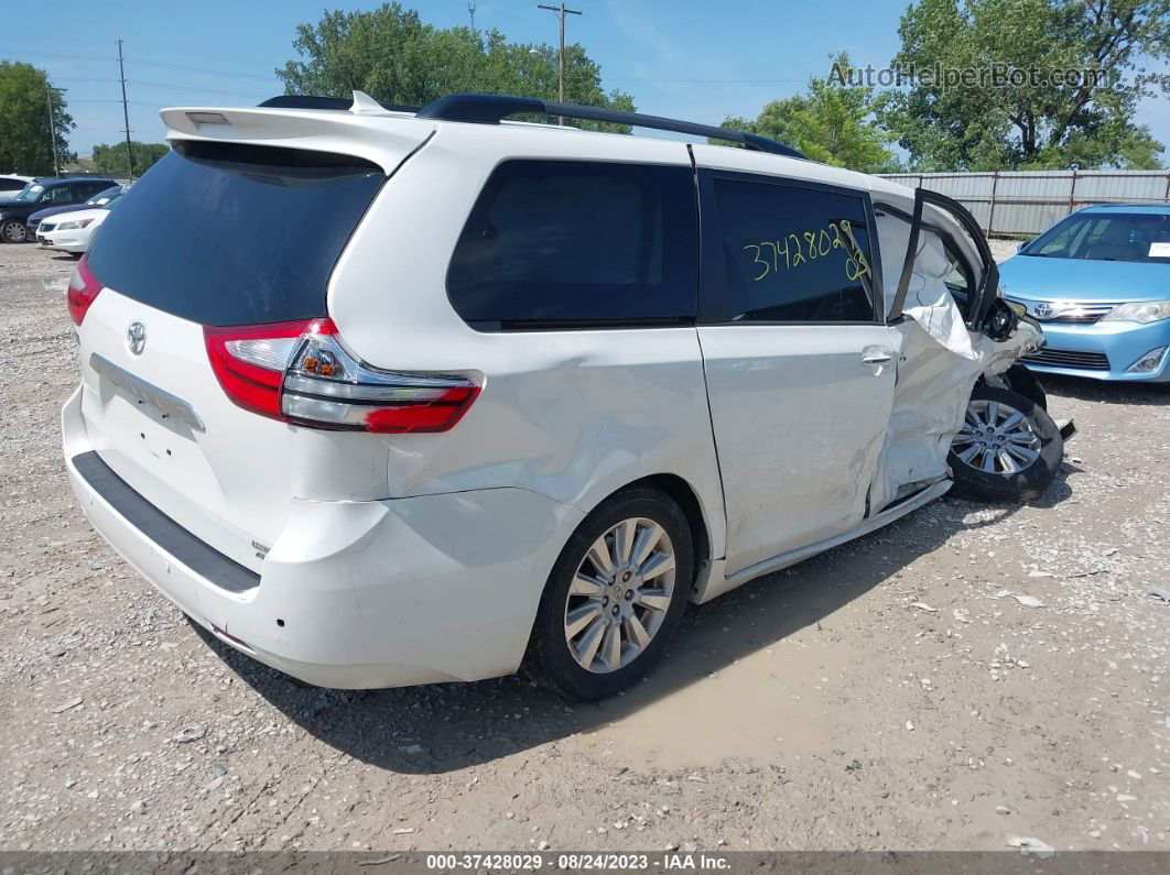 2015 Toyota Sienna Ltd/xle/xle Premium White vin: 5TDDK3DC7FS107876