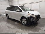 2014 Toyota Sienna Limited 7 Passenger White vin: 5TDDK3DC8ES085837