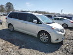 2014 Toyota Sienna Xle White vin: 5TDDK3DC8ES090441