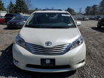 2014 Toyota Sienna Xle White vin: 5TDDK3DC8ES090441