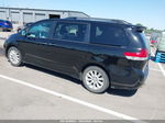 2014 Toyota Sienna Xle 7 Passenger Black vin: 5TDDK3DCXES074192