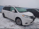 2014 Toyota Sienna Xle 7 Passenger White vin: 5TDDK3DCXES078579