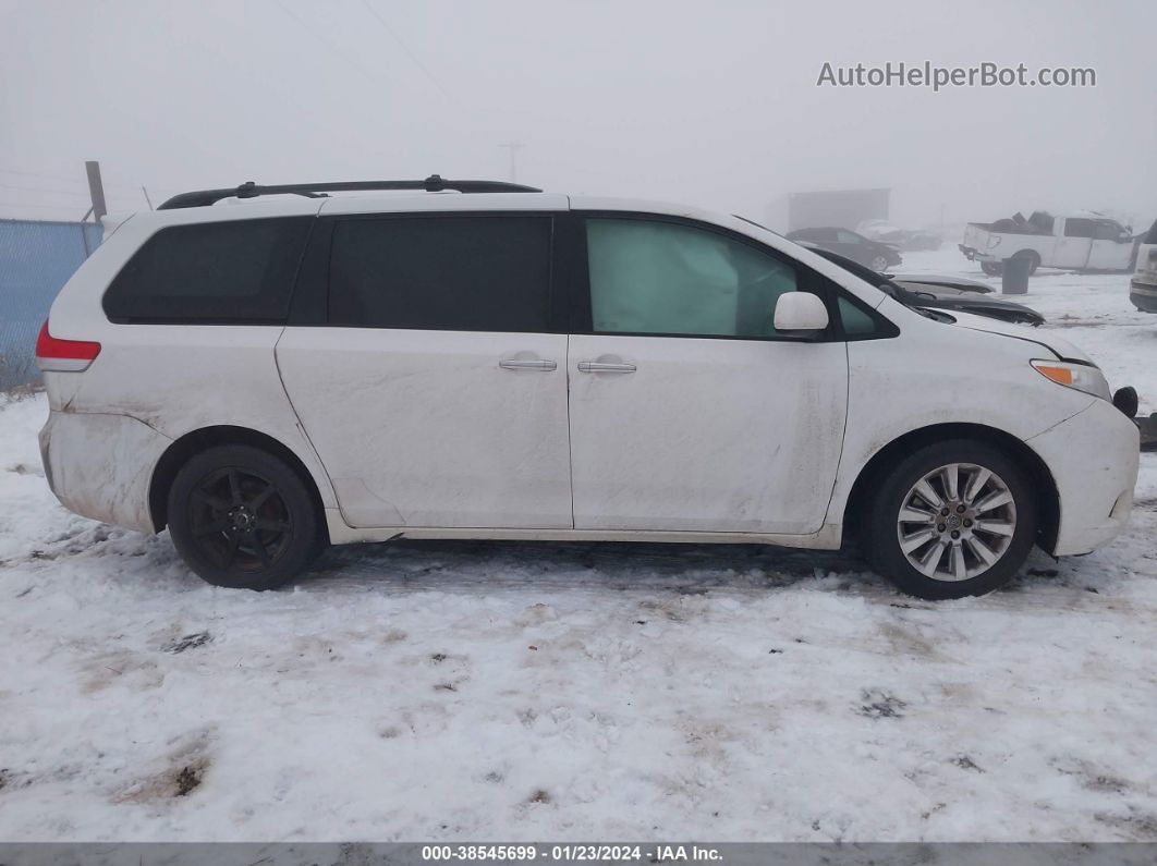 2014 Toyota Sienna Xle 7 Passenger White vin: 5TDDK3DCXES078579