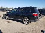 2011 Toyota Highlander Limited Black vin: 5TDDK3EH1BS071011