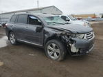 2011 Toyota Highlander Limited Серый vin: 5TDDK3EH1BS074507