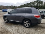 2011 Toyota Highlander Limited Серый vin: 5TDDK3EH2BS091753