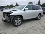 2011 Toyota Highlander Limited Silver vin: 5TDDK3EH3BS073360