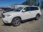 2011 Toyota Highlander Limited White vin: 5TDDK3EH4BS056048