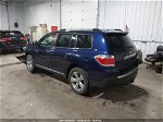 2011 Toyota Highlander Limited V6 Blue vin: 5TDDK3EHXBS049511