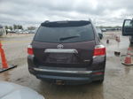 2011 Toyota Highlander Limited Burgundy vin: 5TDDK3EHXBS055891