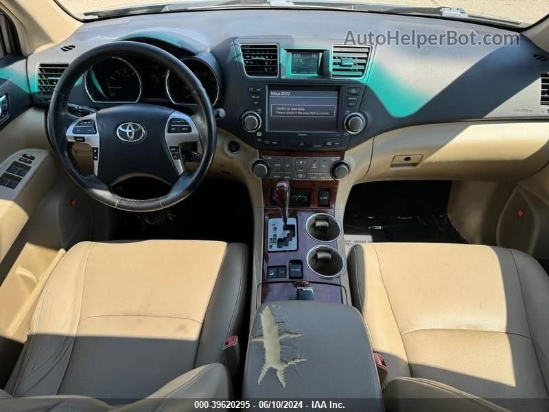 2011 Toyota Highlander Limited Бирюзовый vin: 5TDDK3EHXBS065837