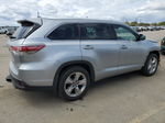 2016 Toyota Highlander Limited Silver vin: 5TDDKRFH2GS325270