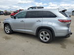 2016 Toyota Highlander Limited Серебряный vin: 5TDDKRFH2GS325270