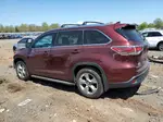 2016 Toyota Highlander Limited Maroon vin: 5TDDKRFH2GS339508